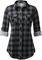 Schwarzes Plaid